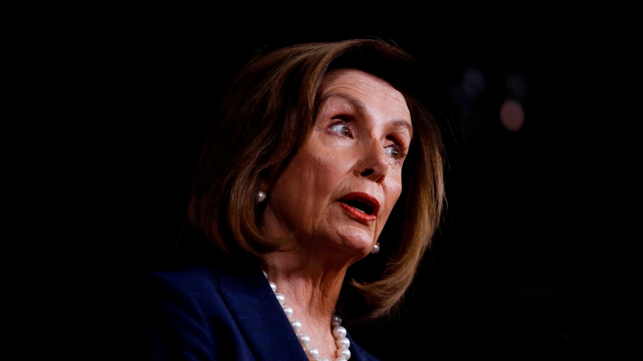 Donald Trump Lashes Out At ‘crazy Nancy Pelosi For ‘always Causing