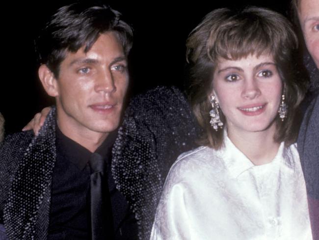 Eric Roberts and Julia Roberts pictured in 1985. Picture: Ron Galella, Ltd./Ron Galella Collection via Getty Images