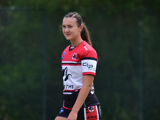 Alyssa Pearsall of the North Sydney Bears Lisa Fiaola Cup side. Picture: James Baird