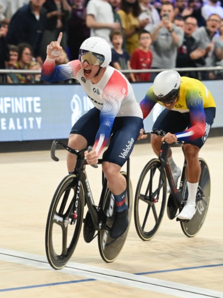 Matthew Richardson had a perfect start to life in Team GB. Photo: X/British Cycling