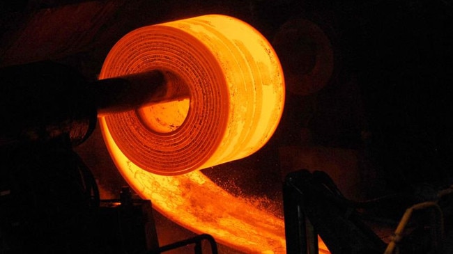 BlueScope cut its steelmaking carbon emissions by 12 per cent. Picture: Bloomberg