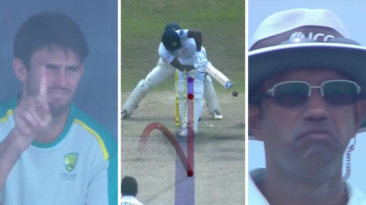 Australie vs Sri Lanka deuxième test, l’arbitre Kumar Dharmasena blesse les touristes, vidéo, réaction