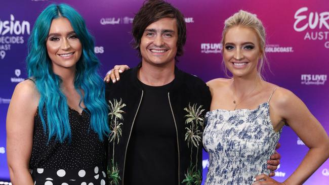 Sheppard are fighting to perform at Eurovision with their song On My Way. Picture: AAP 