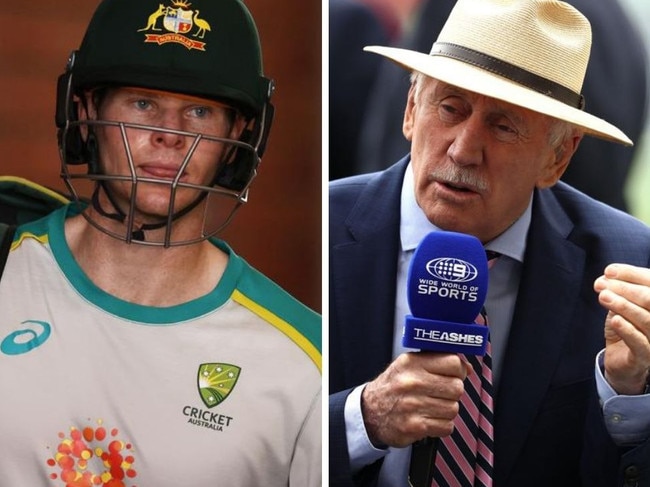 Steve Smith has given Ian Chappell a whack.