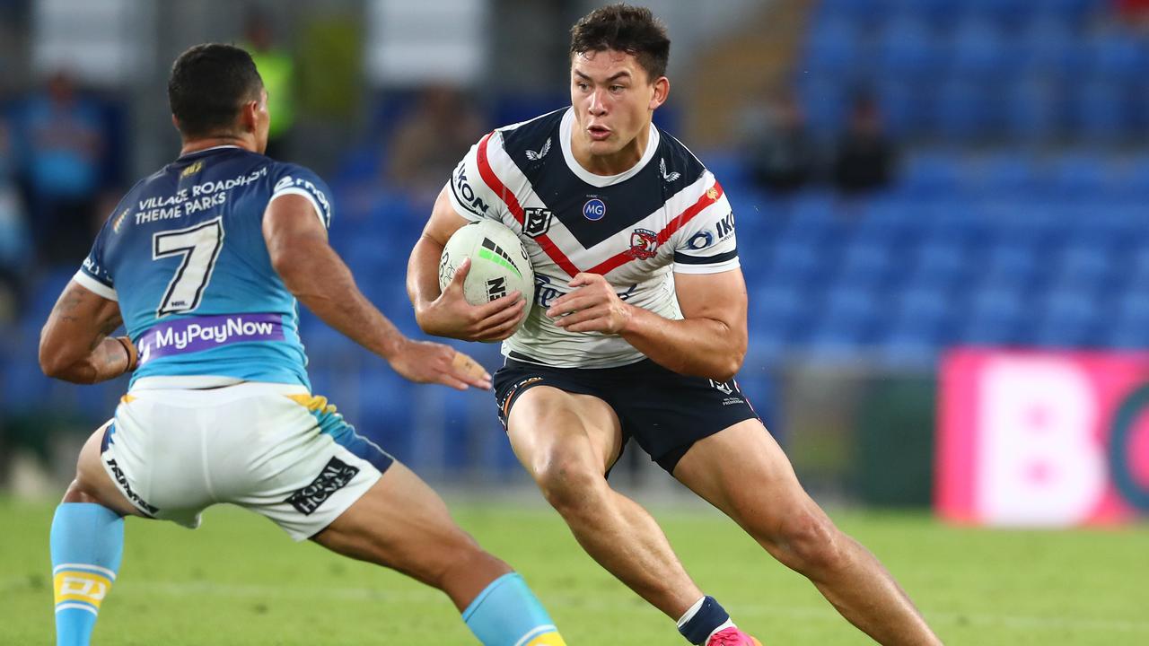 Joseph Manu missed out on a spot in the Dally M team of the year. Picture: Chris Hyde/Getty Images