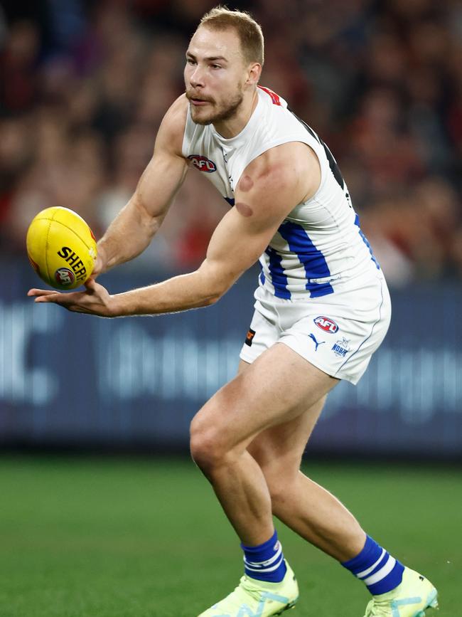 Will Port enter the race for Ben McKay if he choose to depart the Roos? Picture: Michael Willson/AFL Photos