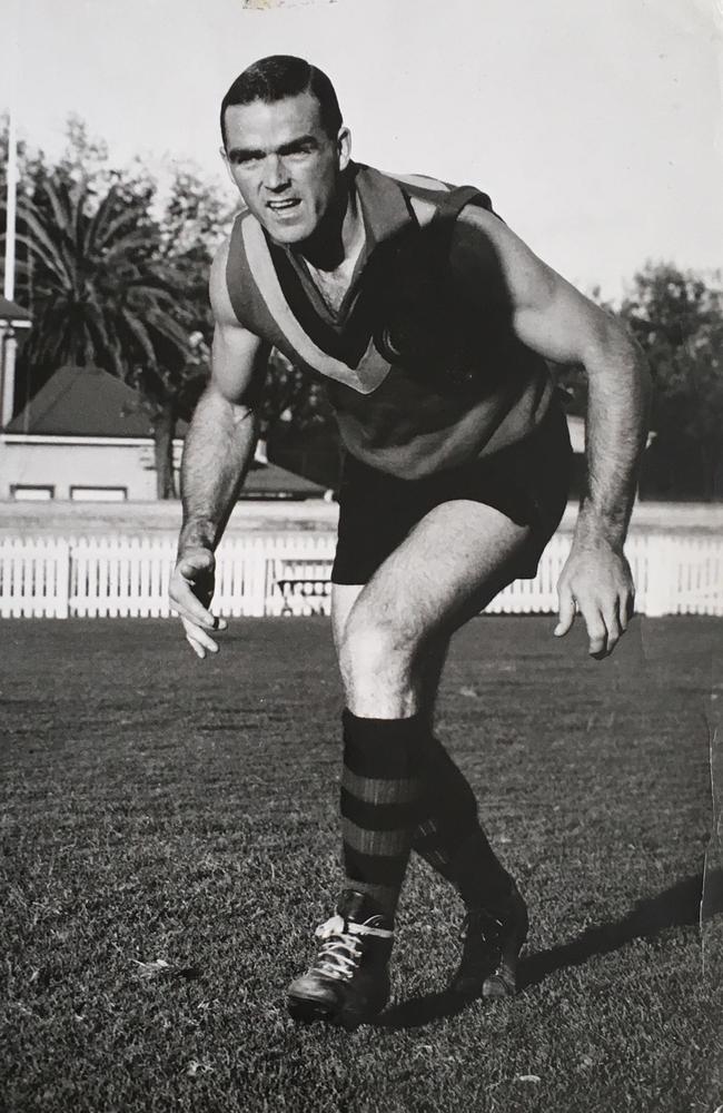 Neil Kerley in action in 1961.