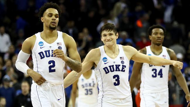 NCAA Tournament: Duke-Kansas set for Elite Eight matchup, No. 1 ...