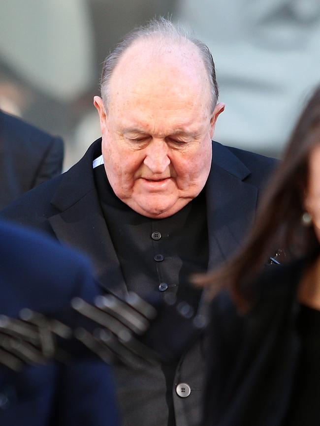 Judgment day ... Archbishop of Adelaide Philip Wilson enters court this morning. Picture: Peter Lorimer/AAP