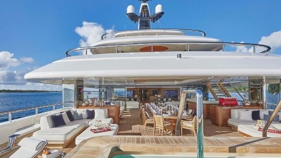 The yacht is for sale for more than $280m.