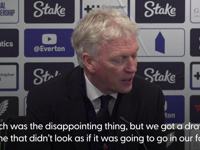 David Moyes: Boiling hot Goodison Park deserved drama in final Merseyside derby David Moyes press conference