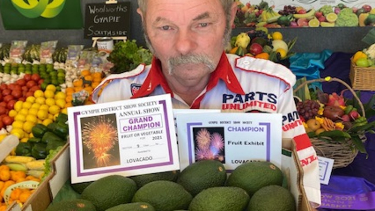 GRAND CHAMPION FRUIT AND VEGETABLE WINNER: Lovacado Avocados, presented by Joe Kiernan.