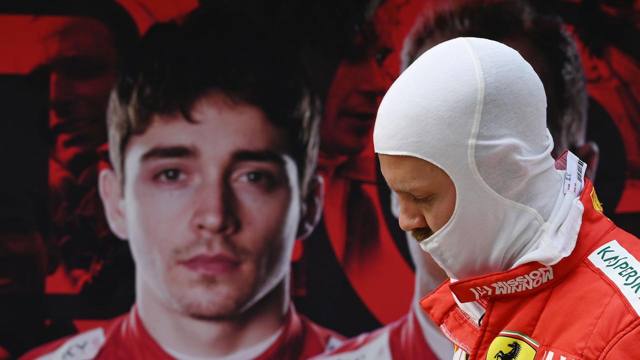 Charles Leclerc’s growing shadow is beginning to loom large over Sebastian Vettel at Ferrari.