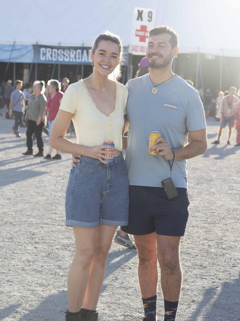 Byron Bay Bluesfest socials. Photo - Gracie Kessels