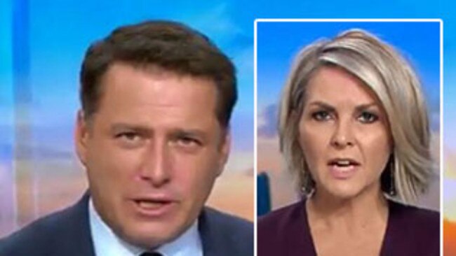 Karl Stefanovic and Georgie Gardner