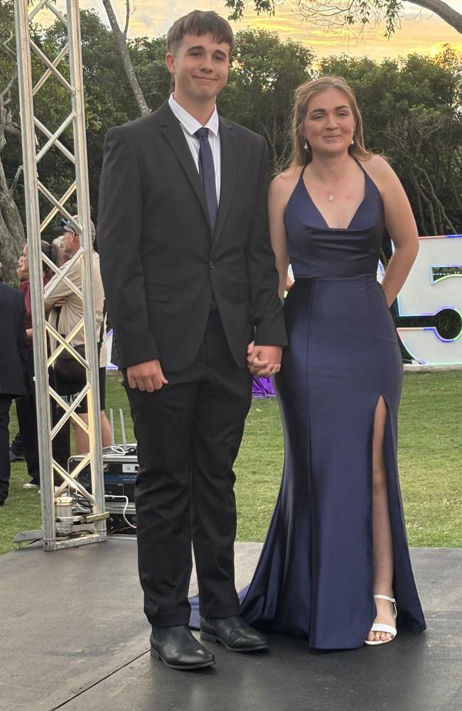 Students from Hervey Bay State High School have celebrated their formal.
