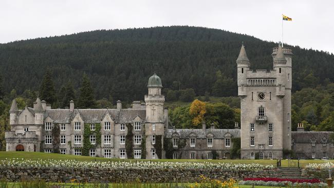 Balmoral Castle in Aberdeen Scotland is the Queen’s happy place. Picture: Andrew Milligan – WPA Pool/Getty Images.