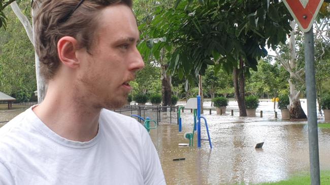 Tyler Biddlecombe, 25, of Tanah Merah, checking out Alexander Clark Park in Loganholme on Tuesday. Picture: Supplied