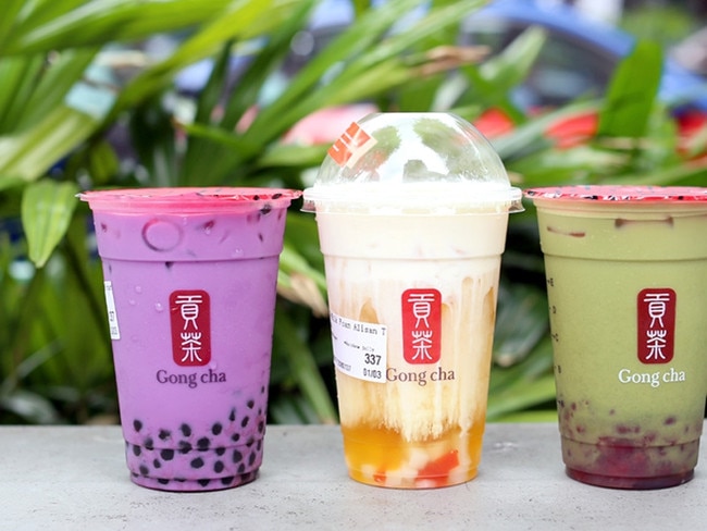 EAT STREET + Darling Square - Gong Cha - bubble tea drinks, photo - supplied