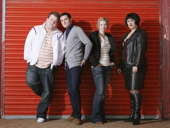 British comedy series Gavin &amp; Stacey ran on BBC from 2007 to 2010 and stars James Corden, Mathew Horne, Joanna Page and Ruth Jones. Picture: BBC