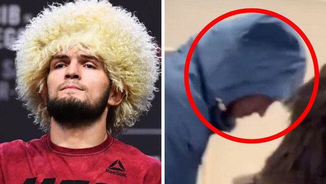 Pictured former UFC champ Khabib Nurmagomedov.