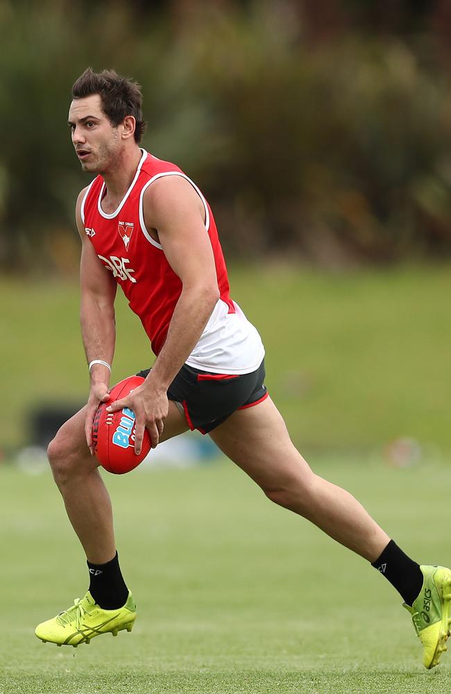 Daniel Menzel starts pre-season training with his new club, Sydney. Picture: Mark Metcalfe (Getty).