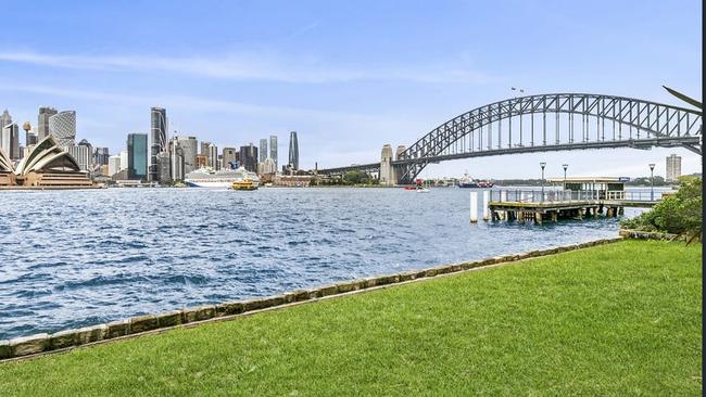 Views from the building’s private lawn area only accessible for residents.