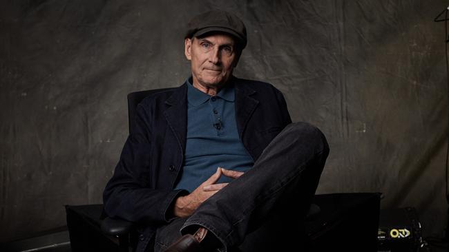 US singer-songwriter James Taylor: ‘I do get jealous of people who make better art than I do – but everybody has that nasty little worm’. Picture: Tyler Demogenes