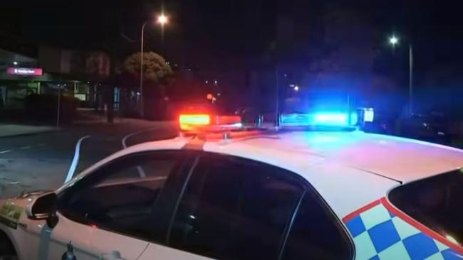 The scene at Golden Four Drive in Tugun after 83-year-old Kathy Kelly was struck by a vehicle. Picture: 7News Gold Coast.