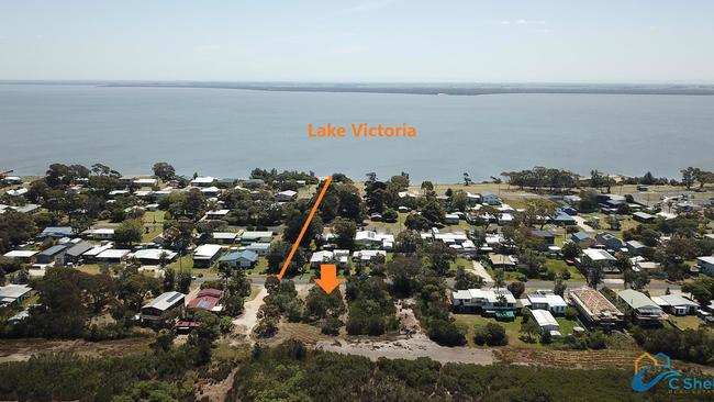 The town is nestled between two lakes in Gippsland. Picture: Supplied