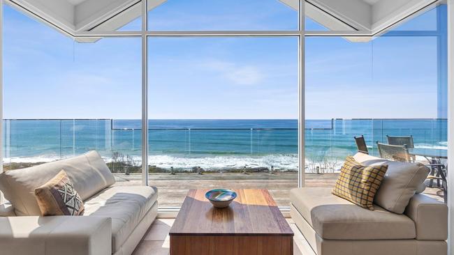 Up to 24 per cent of properties are listed on short-stay platforms in Lorne, where 74 Dorman St is selling with a $2.95m price tag.