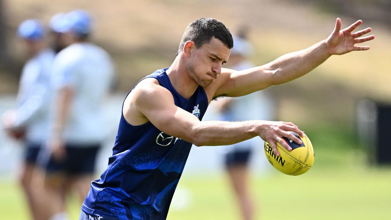 Simpkin says Luke Davies-Uniacke is looking ‘unbelievable’ in pre-season training. Picture: Quinn Rooney / Getty Images