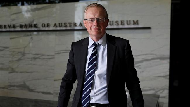 Reserve Bank of Australia governor Philip Lowe. Picture: Jane Dempster/The Australian