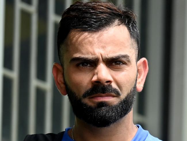 GEORGETOWN, GUYANA - JUNE 26: Virat Kohli of India during a net session as part of the ICC Men's T20 Cricket World Cup West Indies & USA 2024 at Providence Stadium on June 26, 2024 in Georgetown, Guyana. (Photo by Gareth Copley/Getty Images)