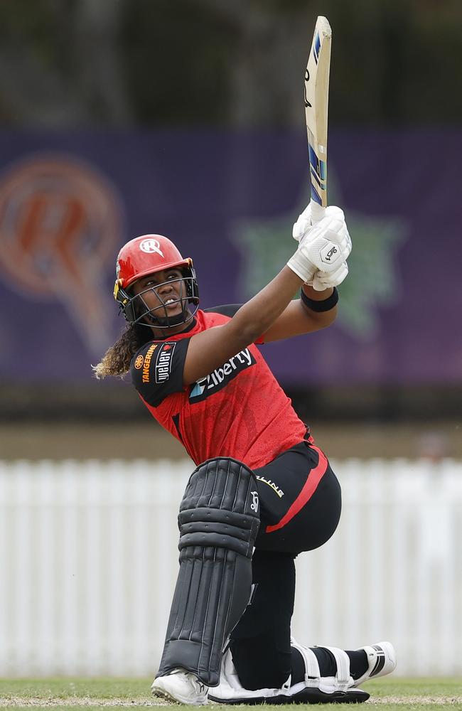 Hayley Matthews was the star of the show for the Renegades. Picture: Daniel Pockett/Getty Images.