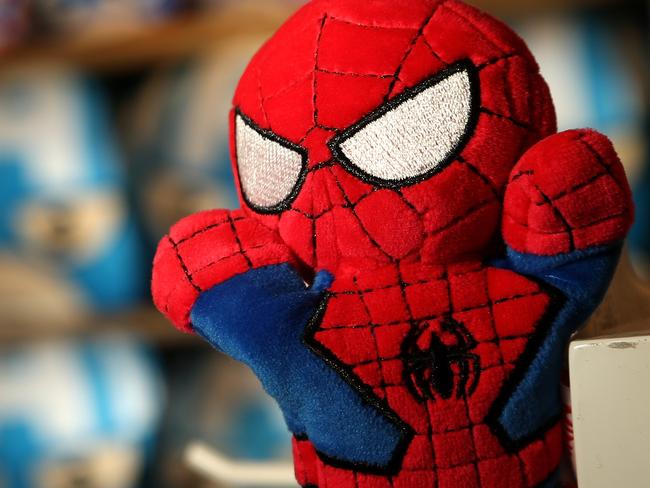 Marvel merchandise at Miniso at Highpoint Shopping Centre on Wednesday, September 25, 2019, in Maribyrnong, Victoria, Australia. Picture: Hamish Blair