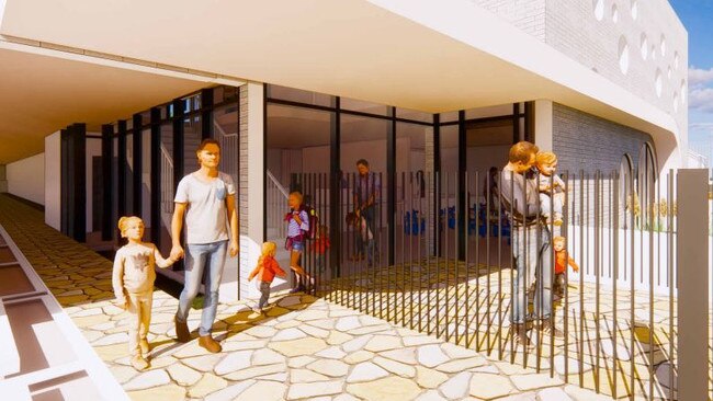 Artist impressions of a new childcare centre slated for Taylor in Canberra’s far north. Pictures: Judd Studio