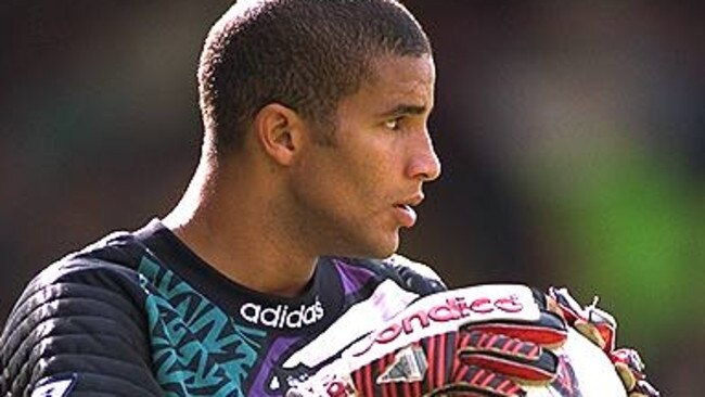 David James could be brilliant one minute, erratic the next.