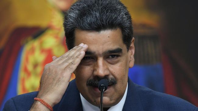 Venezuela's President Nicolas Maduro. Picture: AFP