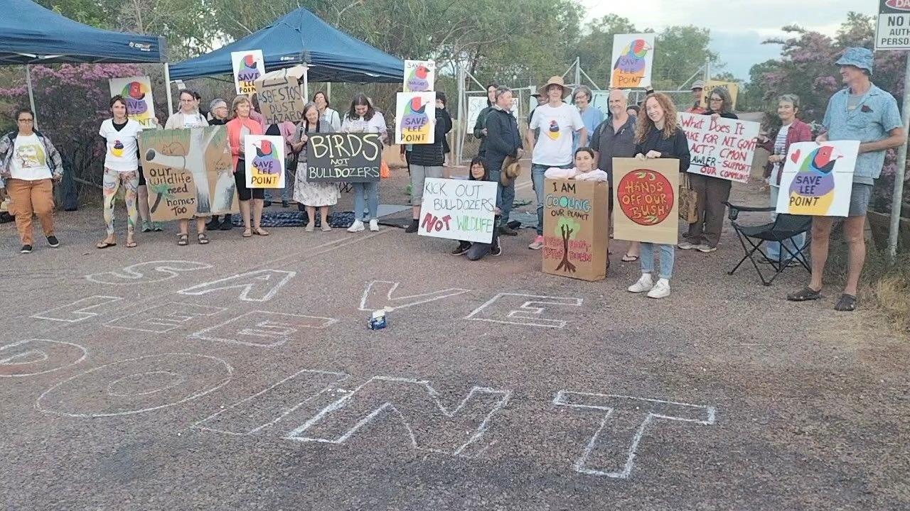 Protests at Lee Point July 2023