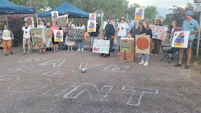 Protests at Lee Point July 2023