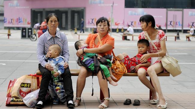 Chinese authorities appeared to be censoring the media report citing the fertility rate of 1.09, as well as online discussion about it. Picture: Getty