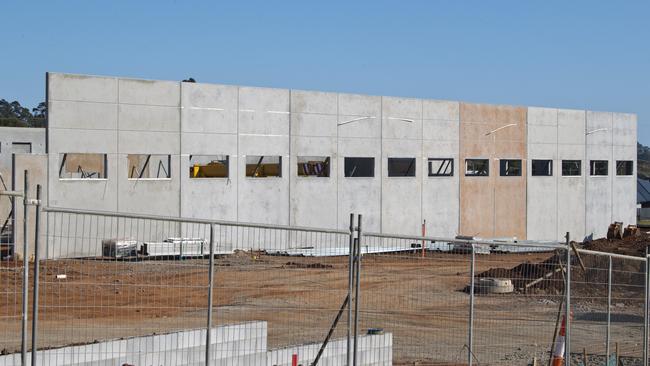 Construction on the new ALDI has started.