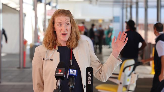 Dr Penny Conor, emergency medicine specialist and the current divisional director of critical care in the Northern Adelaide Health Network. Picture: NCA NewsWire / David Mariuz