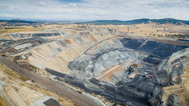 Whitehaven’s Werris Creek coal mine. Picture Craig Greenhill