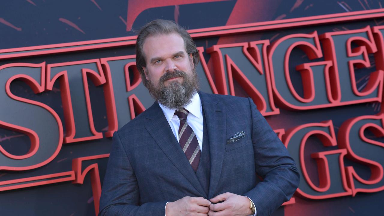 David Harbour attends Netflix's Stranger Things 3 premiere. Picture: AFP.