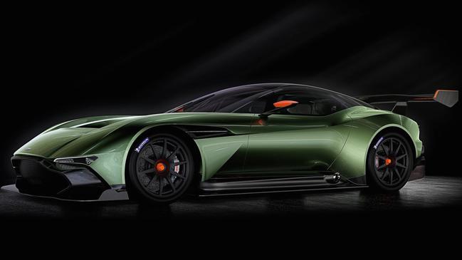 The Aston Martin Vulcan at the Geneva motor show.