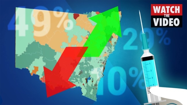 Covid NSW: The suburbs with the highest and lowest rates of vaccination