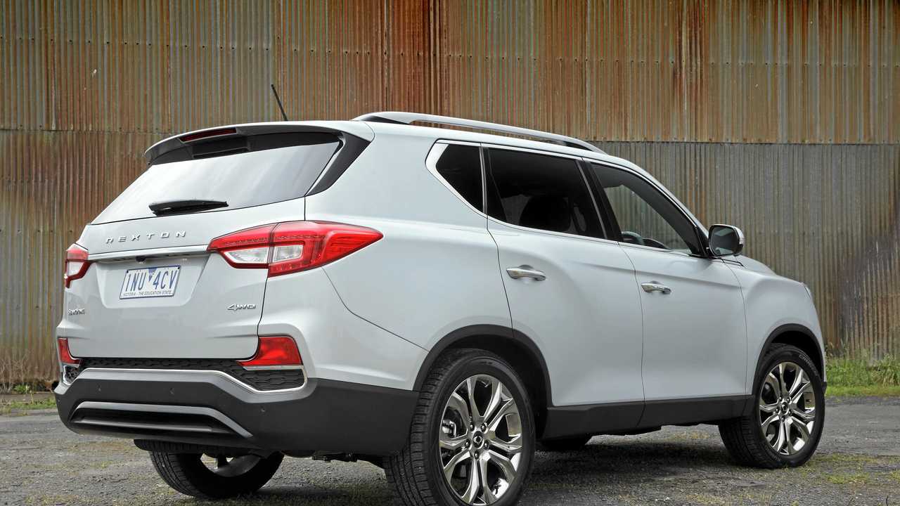 The SsangYong Rexton has a 3.5-tonne towing capacity. Picture: Ssangyong