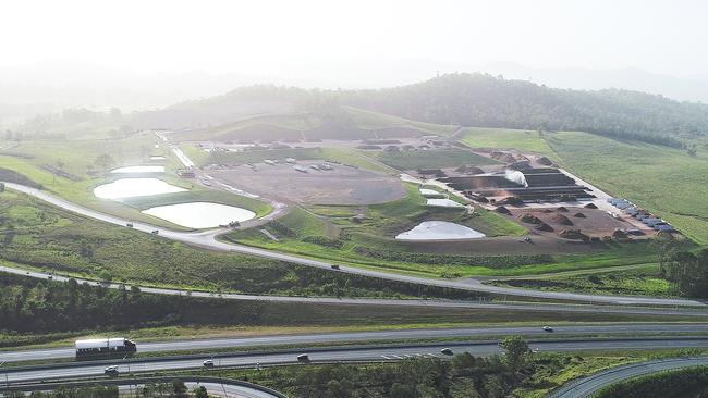 Corbets Traveston operations, alongside the Bruce Hwy. Photo: Philippe Coquerand